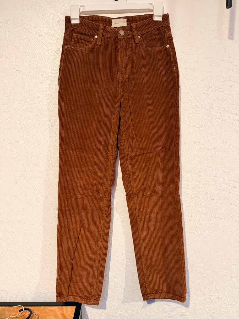 Corduroy Pants in Brown - Classic Straight Fit